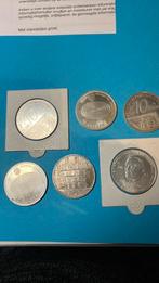 6 stuks zilveren 10 gulden munten, Postzegels en Munten, Munten | Nederland, Ophalen of Verzenden, Koningin Beatrix, 10 gulden