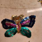 Vintage applicatie, pailletten,, Ophalen of Verzenden