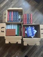 P T T mapjes vol met postzegels zie omschrijving, Ophalen