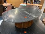 Salontafel maxime 130x70 zwart echt marmer mango poot, Huis en Inrichting, Tafels | Salontafels, Ophalen, 100 tot 150 cm, Nieuw