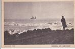 zandvoort  opkomende vloed   1954, Ophalen of Verzenden, 1940 tot 1960, Noord-Holland