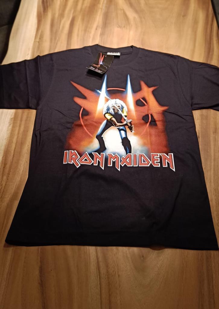 Iron Maiden Maiden Japan t-shirt nieuw, maat L heavy metal, Kleding | Heren, T-shirts, Nieuw, Maat 52/54 (L), Zwart, Ophalen of Verzenden