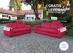 GRATIS LEVERING Chateau ďAx 2.5 + 2 zits Stoffen Bankstel, Huis en Inrichting, Banken | Bankstellen, Rechte bank, Stof, Ophalen of Verzenden