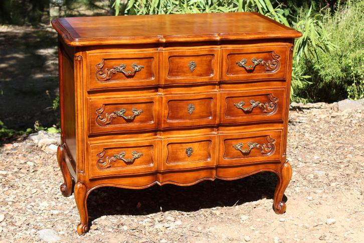 Brocante - Chique klassieke commode!, Huis en Inrichting, Kasten | Ladekasten, Gebruikt, Minder dan 100 cm, 50 tot 100 cm, 25 tot 50 cm