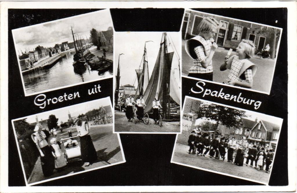 Spakenburg  Groeten uit, Ophalen of Verzenden, Gelopen, Utrecht