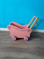 Houten Poppenwagen, Kinderen en Baby's, Ophalen of Verzenden, Zo goed als nieuw, Meisje