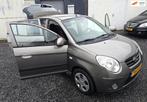 Kia Picanto 1.0 Seven 5 Deurs zeer netjes airco, Auto's, Kia, Stof, Gebruikt, Zwart, 400 kg