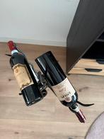 Mooie moderne wijnrek/ flessenrek, Ophalen, Zo goed als nieuw, Metaal, Minder dan 50 cm
