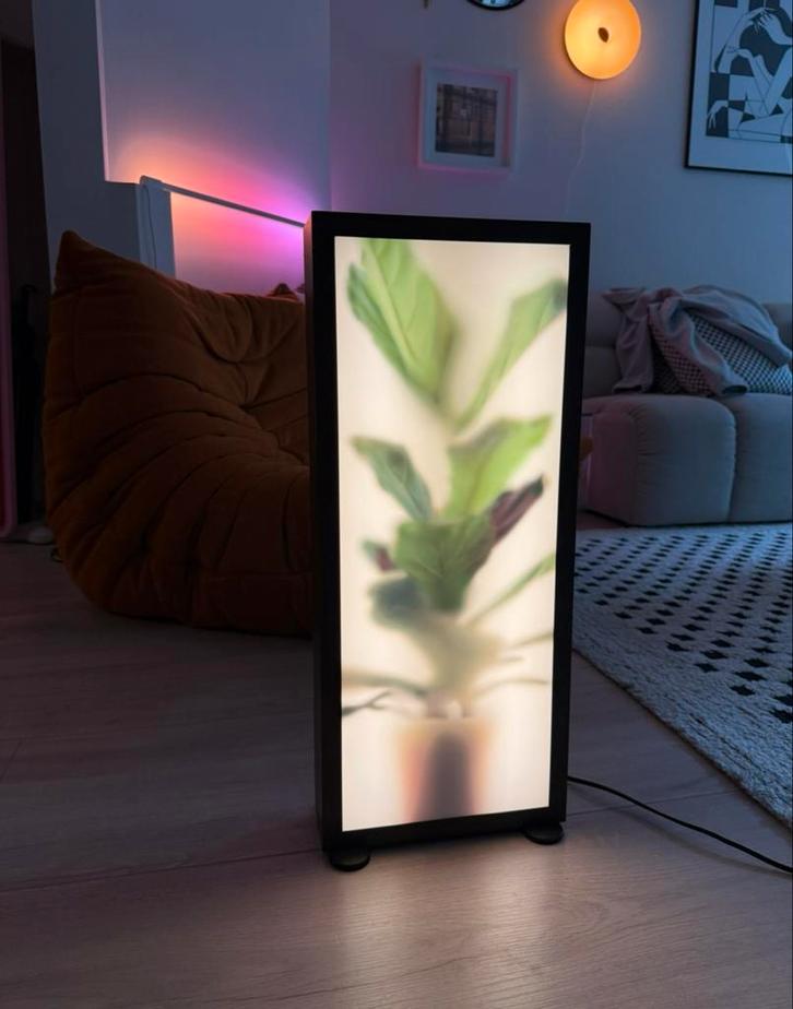 Zuiver Grow Vloerlamp met Vioolbladplant, Huis en Inrichting, Lampen | Vloerlampen, Nieuw, Minder dan 100 cm, Kunststof, Ophalen