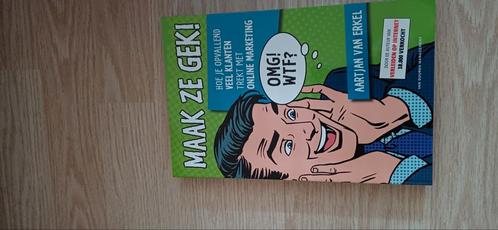 Aartjan van Erkel - Maak ze gek!, Boeken, Wetenschap, Zo goed als nieuw, Sociale wetenschap, Ophalen of Verzenden