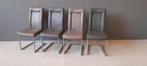 4x lederen eetkamerstoel henders en hazel Malene nu €99,-p/s, Huis en Inrichting, Stoelen, Overige kleuren, Nieuw, Ophalen of Verzenden