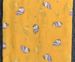 Massimo Dutti sjaal van katoen met zeepaardje geel , Nieuw, Ophalen of Verzenden, Sjaal, Massimo Dutti