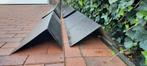 Gecoated Zetwerk  zwart/groen, Doe-het-zelf en Verbouw, Ophalen, Gebruikt, Overige materialen, Minder dan 20 mm