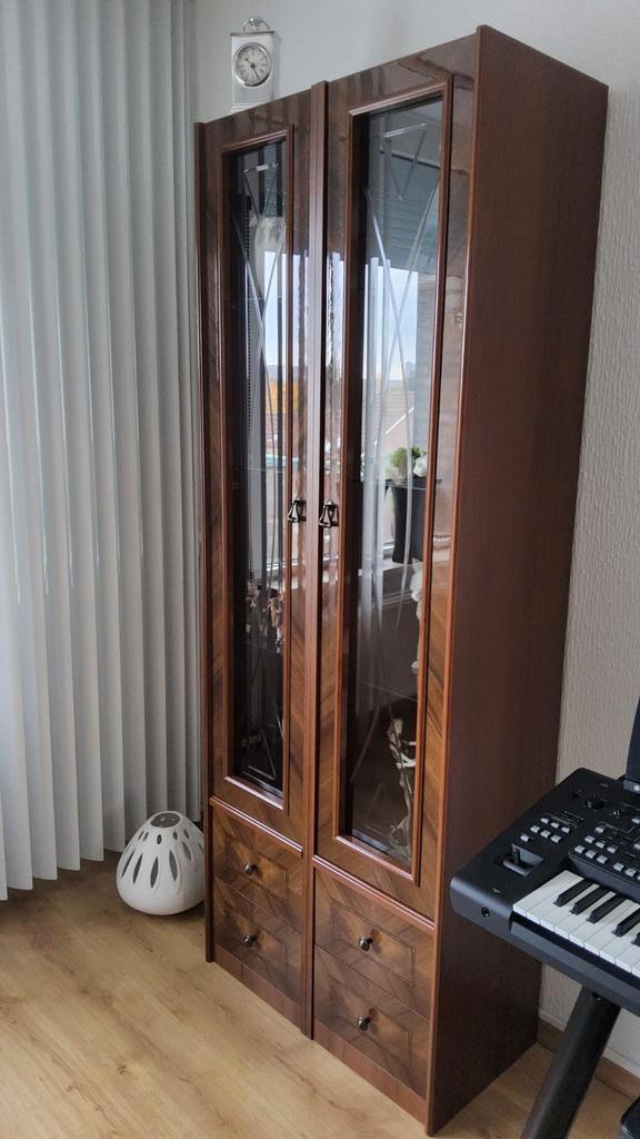 Mooie vitrinekast met verlichting, Huis en Inrichting, Kasten | Vitrinekasten, Ophalen