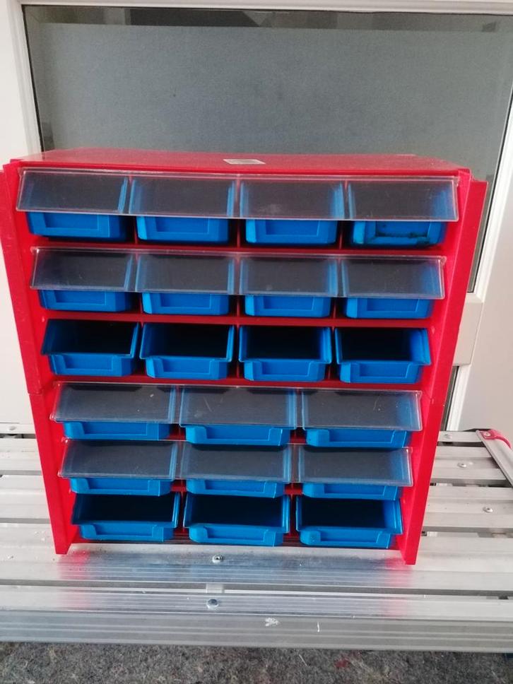 2x Tayg Bakken Ladenkast Assortimentskast Opbergsysteem, Doe-het-zelf en Verbouw, Gereedschapskisten, Zo goed als nieuw, Ophalen of Verzenden