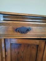 Oude houten kast met lade. Meidenkast, Antiek en Kunst, Antiek | Meubels | Kasten, Ophalen of Verzenden