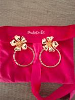 Paulie Pocket oorbellen "Flower hoops earrings (2 in 1), Ophalen of Verzenden, Zo goed als nieuw, Goud, Overige materialen