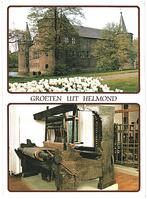 911289 Helmond N Br 93 Kasteel Gelopen met zegel, Verzamelen, Ansichtkaarten | Nederland, Ophalen of Verzenden, 1980 tot heden