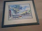Kees Houtman gesigneerde aquarel [1], Ophalen