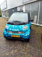 MCC Smart 0.6 45KW Cabrio AUT 2002 Zwart, Auto's, Overige Auto's, Automaat, Achterwielaandrijving, 715 kg, Cabriolet