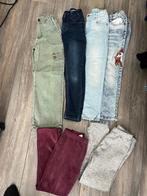 6 broeken maat 122 meisje, Ophalen, Gebruikt, Meisje, Broek