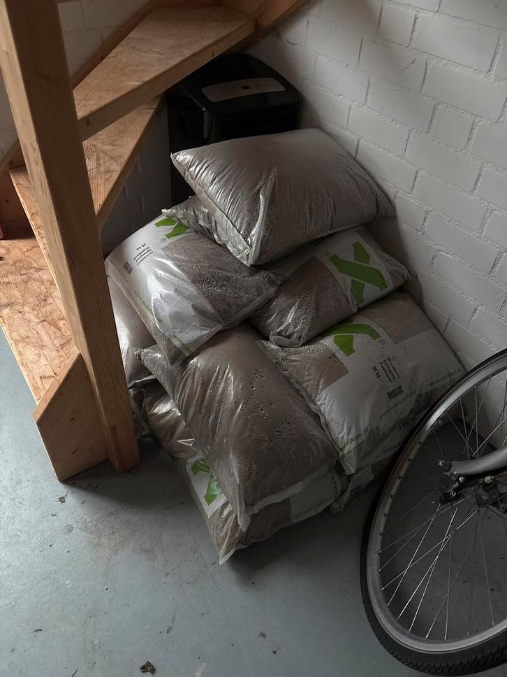 Ophoogzand - Minstens 10 zakken, Tuin en Terras, Zand, Nieuw, Ophoogzand, Ophalen of Verzenden