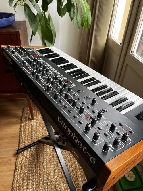 Sequential Prophet 6, Muziek en Instrumenten, Synthesizers, Gebruikt, Overige aantallen, Overige merken, Met koffer of flightcase