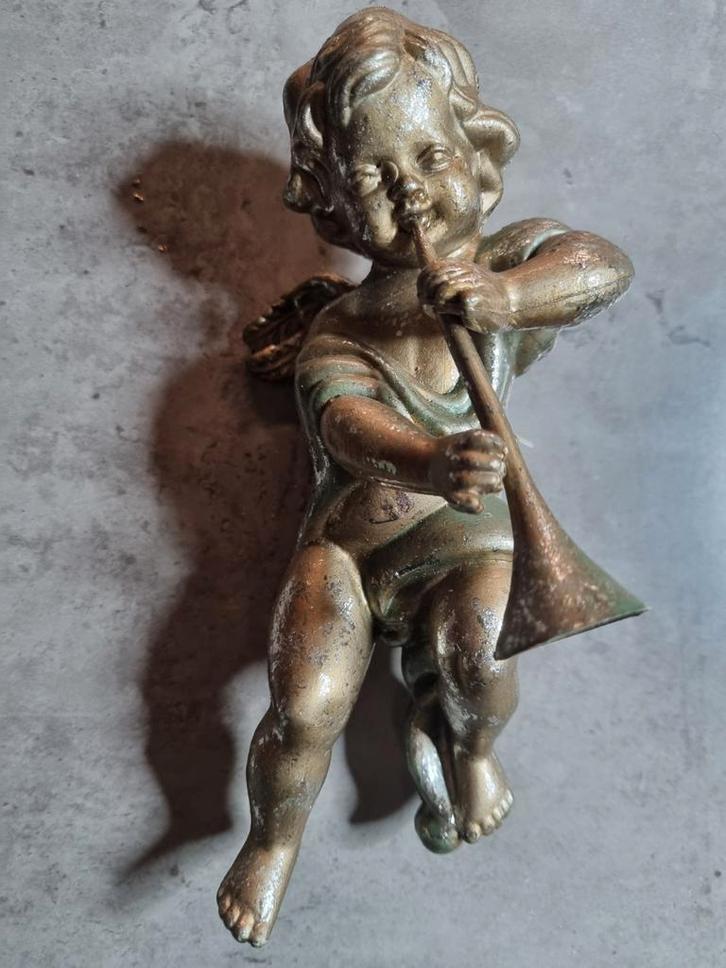Kerst, CUPIDO BEELDJE, 19 cm - Nieuwstaat!, Diversen, Kerst, Zo goed als nieuw, Ophalen of Verzenden