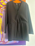 THE KOOPLES SLIT ZOOM jurk zwart Mt3 38 zakjes rits ZGAN, Maat 38/40 (M), Zadig & Voltaire, Zwart, Ophalen of Verzenden