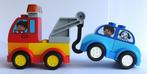 Lego Duplo Sleepdienst  2 Auto’s, Ophalen of Verzenden, Zo goed als nieuw, Complete set, Duplo