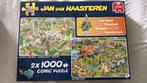 Diverse jan van Haasteren puzzels 500-1500 stukjes, Ophalen of Verzenden, 500 t/m 1500 stukjes, Zo goed als nieuw, Legpuzzel