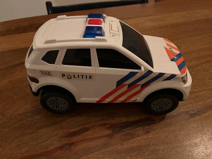 Grote politieauto met geluid en sirene, Kinderen en Baby's, Speelgoed | Speelgoedvoertuigen, Gebruikt, Ophalen
