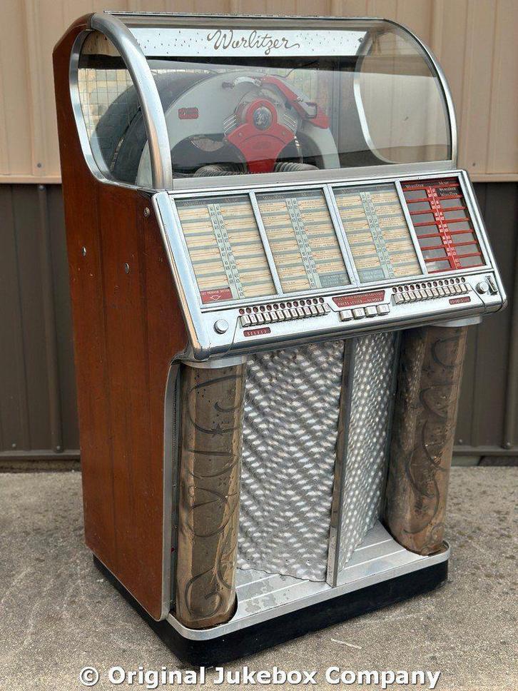 JUKEBOX: mooie originele WURLITZER 1700 jukebox, Verzamelen, Automaten | Jukeboxen, Gebruikt, Wurlitzer, 1950 tot 1960, Ophalen