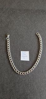 Cubaanse armband, Sieraden, Tassen en Uiterlijk, Ophalen of Verzenden, Nieuw, Zilver, Staal