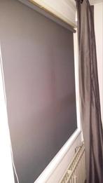 verduisterings rolgordijn grijs, Ophalen, 100 tot 150 cm, Zo goed als nieuw, Grijs
