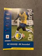 RKC - RBC 4 november 2007 Wedstrijdprogramma, Verzamelen, Ophalen of Verzenden, Overige binnenlandse clubs