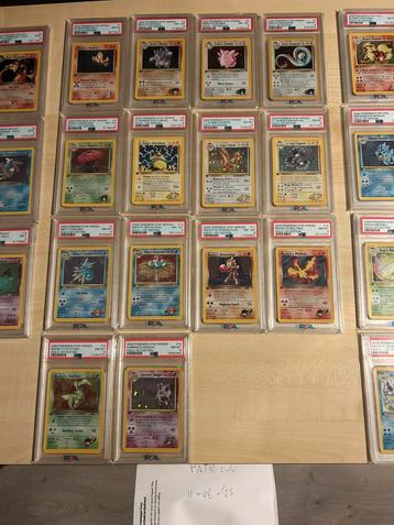Gym heroes 1st psa 8 holo set beschikbaar voor biedingen