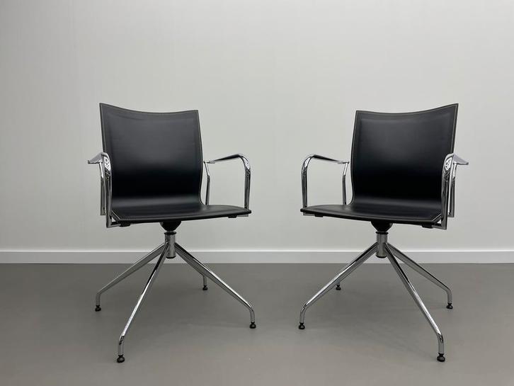 Ikara design stoel / bureaustoel 14 stuks beschikbaar, Huis en Inrichting, Bureaustoelen, Zo goed als nieuw, Zwart, Ophalen