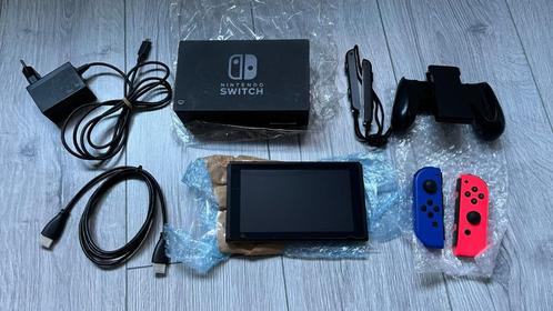 Nintendo Switch v1 Unpatched compleet, unbanned, origineel, Spelcomputers en Games, Spelcomputers | Nintendo Switch, Zo goed als nieuw
