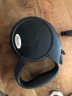 Flexi Classic rollijn hond 3 meter kleur zwart, Ophalen of Verzenden, Gebruikt, Hondenriem