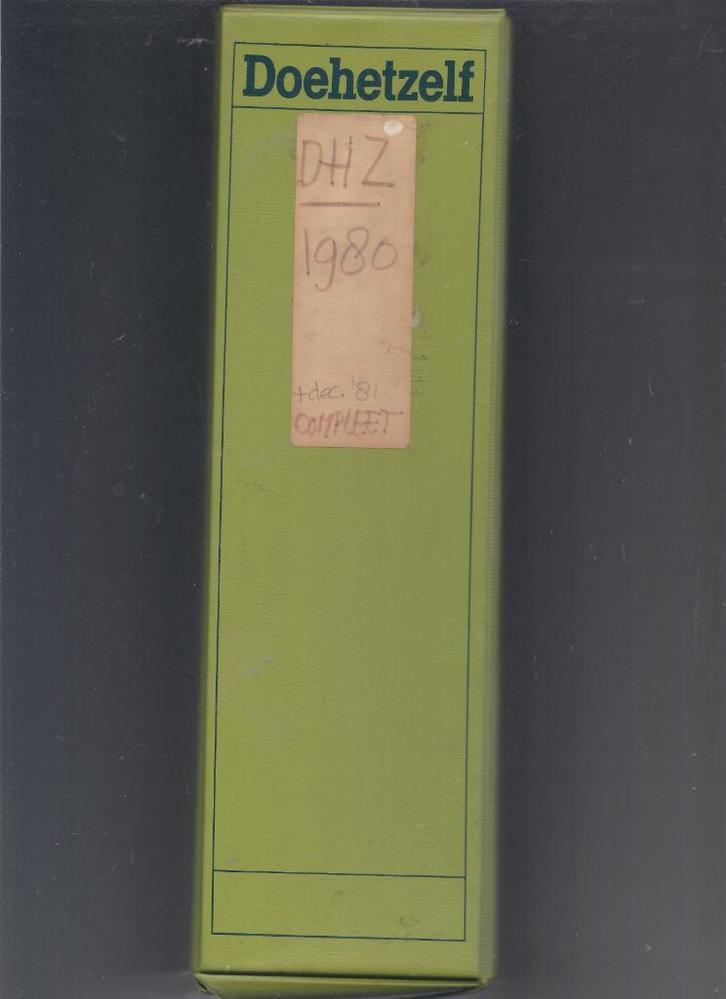 Doe Het Zelf Tijdschrift 1980 jaargang compleet, Doe-het-zelf en Verbouw, Overige Doe-het-zelf en Verbouw, Zo goed als nieuw, Ophalen of Verzenden