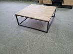 nieuw massief eiken vierkanten design salontafel 100x100, Ophalen, 100 tot 150 cm, ., Vierkant