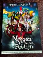 Programma boekje Negen Pleinen Festijn 2014, Verzamelen, Efteling, Ophalen of Verzenden, Overige typen
