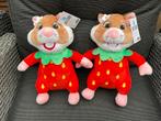 2 nieuwe aardbei hamsters Albert Heijn hamster knuffels, Verzamelen, Albert Heijn, Ophalen