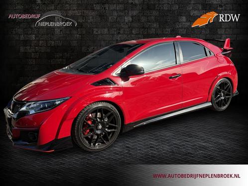 Honda Civic Type R GT – 310PK Beest in Rood! 2015 | ⏱️, Auto's, Honda, Bedrijf, Te koop, Civic, ABS, Achteruitrijcamera, Airbags