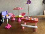 Buitenmeubeltjes voor Barbie., Ophalen, Zo goed als nieuw, Barbie
