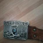 Country Western riem, Kleding | Heren, Riemen en Ceinturen, Bruin, Echt leder, Ophalen of Verzenden, Riem of Ceintuur