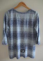 Gebreide, blauwe strepentrui met boothals, maat L, Oosterveldweg 15, 7274 DZ, Maat 42/44 (L), Zo goed als nieuw, Stichting Angel's Choice