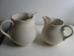2 kannetjes van aardewerk met oor, Antiek en Kunst, Antiek | Keramiek en Aardewerk, Ophalen of Verzenden