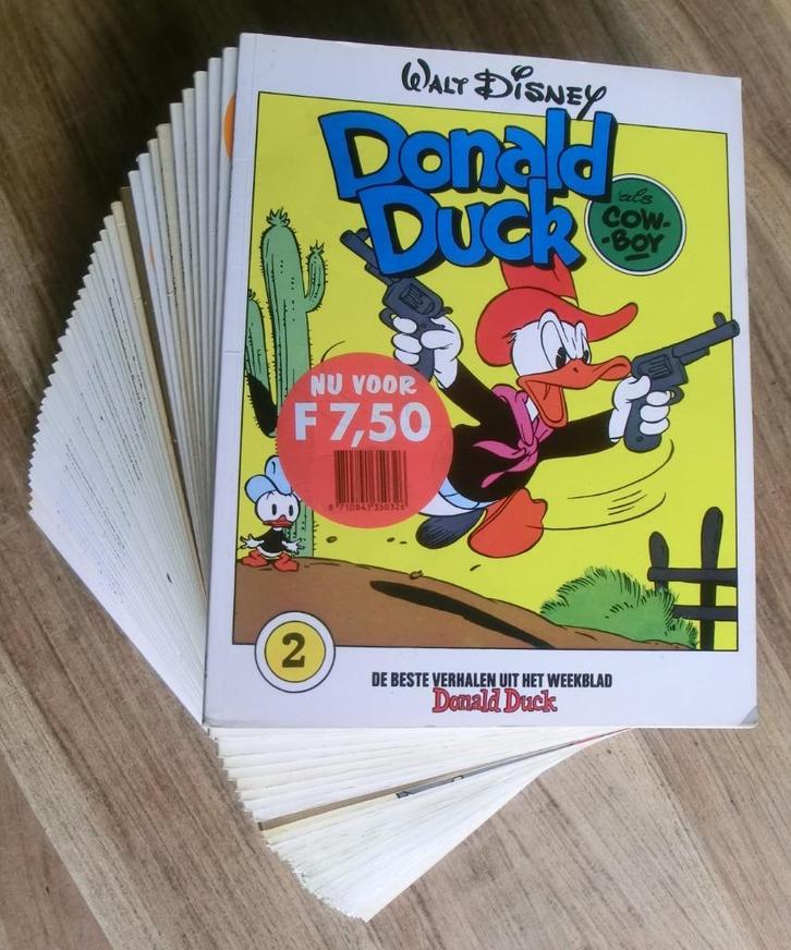 40 stripboeken uit de beste verhalen van Donald Duck reeks, Boeken, Stripboeken, Gelezen, Meerdere stripboeken, Ophalen of Verzenden